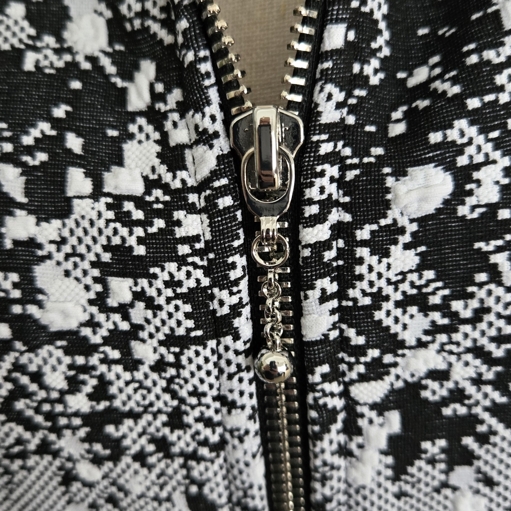 Joseph Ribkoff Black Eyelet Accent Jacket - Picture 9 of 14